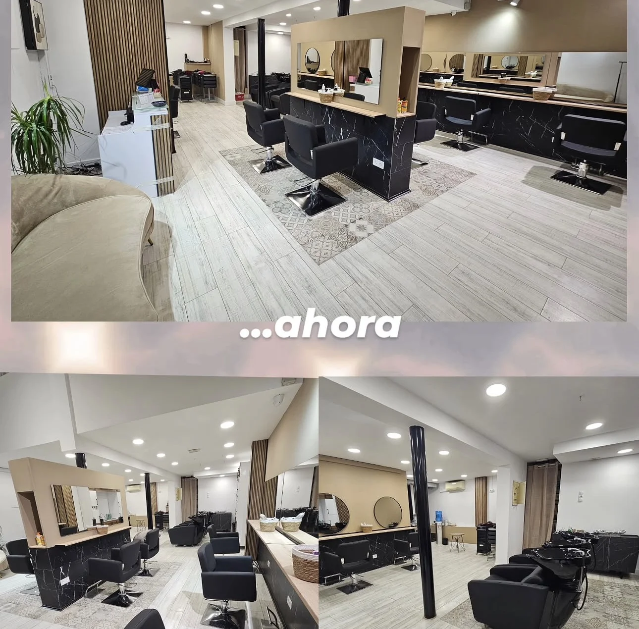 Interior del salón Innova10 renovado